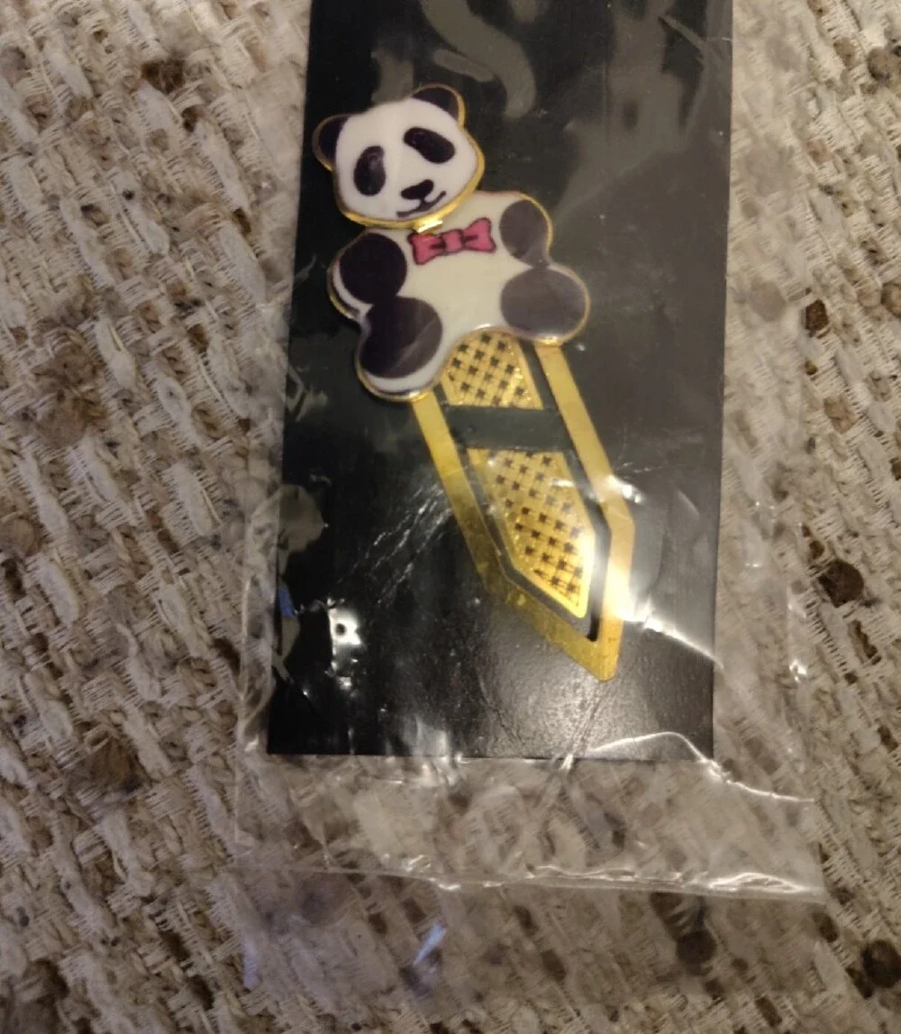 Vintage Panda Bookmark
